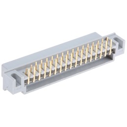 1 pcs - 3M 5100 Series Right Angle Through Hole Mount PCB Socket, 34-Contact, 2-Row, 2.54mm Pitch, Solder Termination