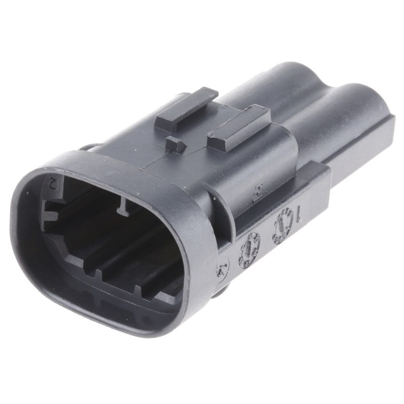 1 pcs - TE Connectivity, NG1 Automotive Connector Plug 2 Way