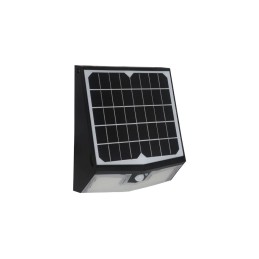 1 pcs - RS PRO, Solar Powered, Security Floodlight, 88 LED, 15 W, 1500 lm, IP65 PIR, 7.4 V
