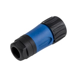 1 pcs - Amphenol Circular Connector, 3 + PE Contacts, Cable Mount, Socket, Female, IP65, IP67, Ecomate Series