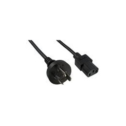 1 pcs : 390004-01 - AC Power Leads 3COND BLK M/F ARGN 1.8M