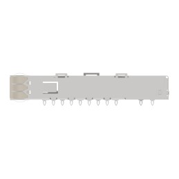1 pcs - TE Connectivity QSFP Cage Assembly 1-Position, 1-2385800-7