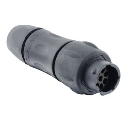 1 pcs - Souriau Circular Connector, 8 Contacts, Cable Mount, Socket