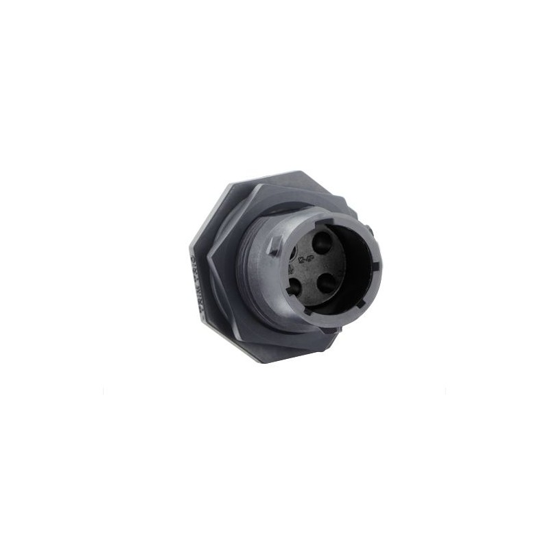 1 pcs - Souriau Circular Connector, 4 Contacts, Cable Mount, Socket