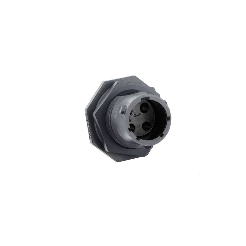 1 pcs - Souriau Circular Connector, 4 Contacts, Cable Mount, Socket