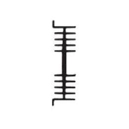 1 pcs : 401V - Heat Sinks Double-Surface Heat Sink for TO3, V Hole Pattern, 120.7mm