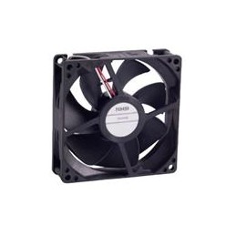 1 pcs : 09225SA-24M-AL-D0 - DC Fans DC Tubeaxial Fan, 92x92x25mm, 24VDC, 48.4CFM, Rib, Ball, 3 Wire, Lock Sensor