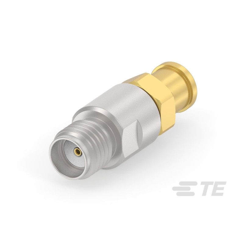 1 pcs - TE Connectivity, jack Cable Mount SMA Connector, 50Ω, Cable Termination, Straight Body