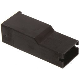 100 pcs - TE Connectivity, Positive Lock .250 1 Way Crimp Terminal Housing