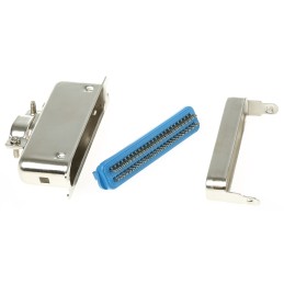 25 pcs - ASSMANN WSW A-57 50 Way Cable Mount D-sub Connector Plug, 2.16mm Pitch