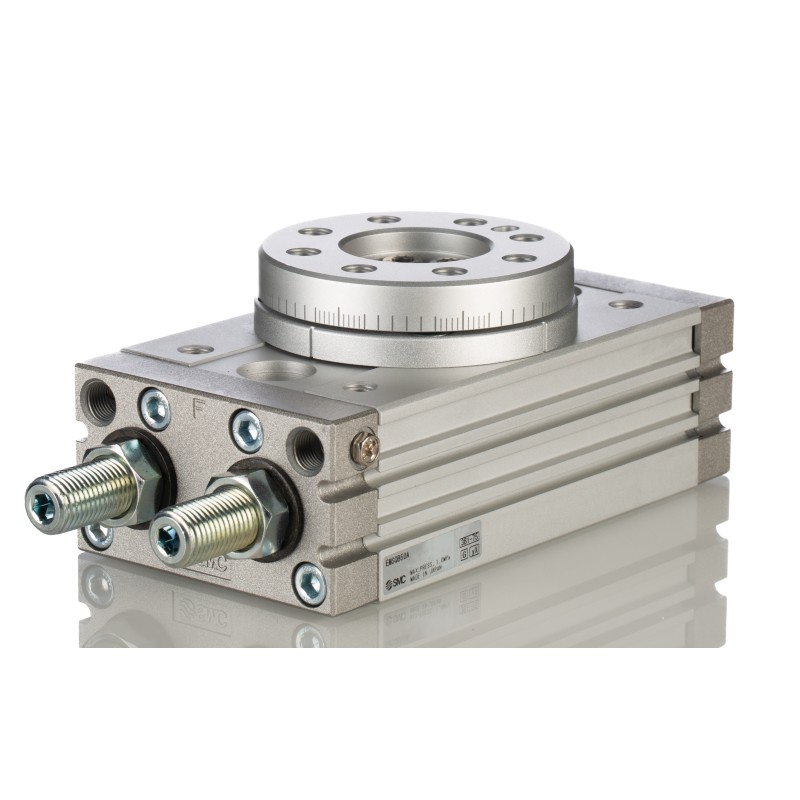 1 pcs - SMC MSQ Series Pneumatic Rotary Actuator, 190° Rotary Angle, 25mm Bore
