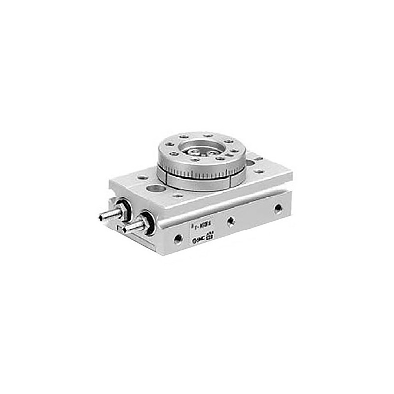 1 pcs - SMC MSQ Series 1 MPa Single Action Pneumatic Rotary Actuator, 190° Rotary Angle, 20mm Bore