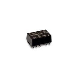 1 pcs : DETN02M-05N - Isolated DC/DC Converters - SMD 2W 12Vin +/-5Vout +/-20-200mA SMT Unregulated