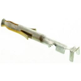 1000 pcs - TE Connectivity Mini-Universal MATE-N-LOK Series Female Crimp Terminal, 26AWG Min, 22AWG Max