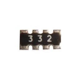 1 pcs : RAVF164DFT10K0 - Resistor Networks & Arrays 10KOhms 0603x4 0.1W 5% Convex Term AEC-Q200