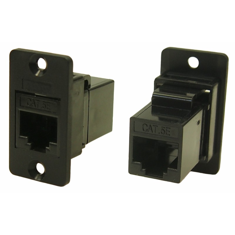 1 pcs - RS PRO Female RJ45 Connector, Panel Mount, Cat5e