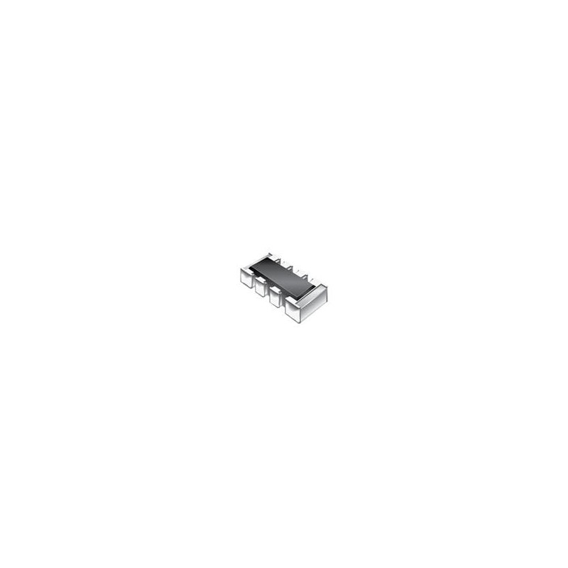 1 pcs : CAY16-430J4LF - Resistor Networks & Arrays 43ohm 5% Convex 4resistors