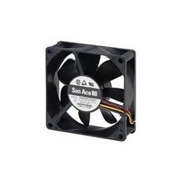 1 pcs : 9S0812M4011 - DC Fans DC Axial Fan, 80x80x25mm, 12VDC, Silent Series, Tachometer
