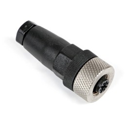 1 pcs - RS PRO Circular Connector, 4 Contacts, Cable Mount, M12 Connector, Socket, Female, IP67