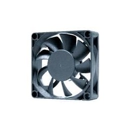 1 pcs : OD7020-12HB - DC Fans DC Fan, 70x70x20mm, 12VDC, 41.5CFM, 0.35A, 4500RPM, Dual Ball, 2x Lead Wires
