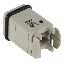 1 pcs - Epic Contact Heavy Duty Power Connector Insert, 10A, Male, H-A Series, 3 Contacts