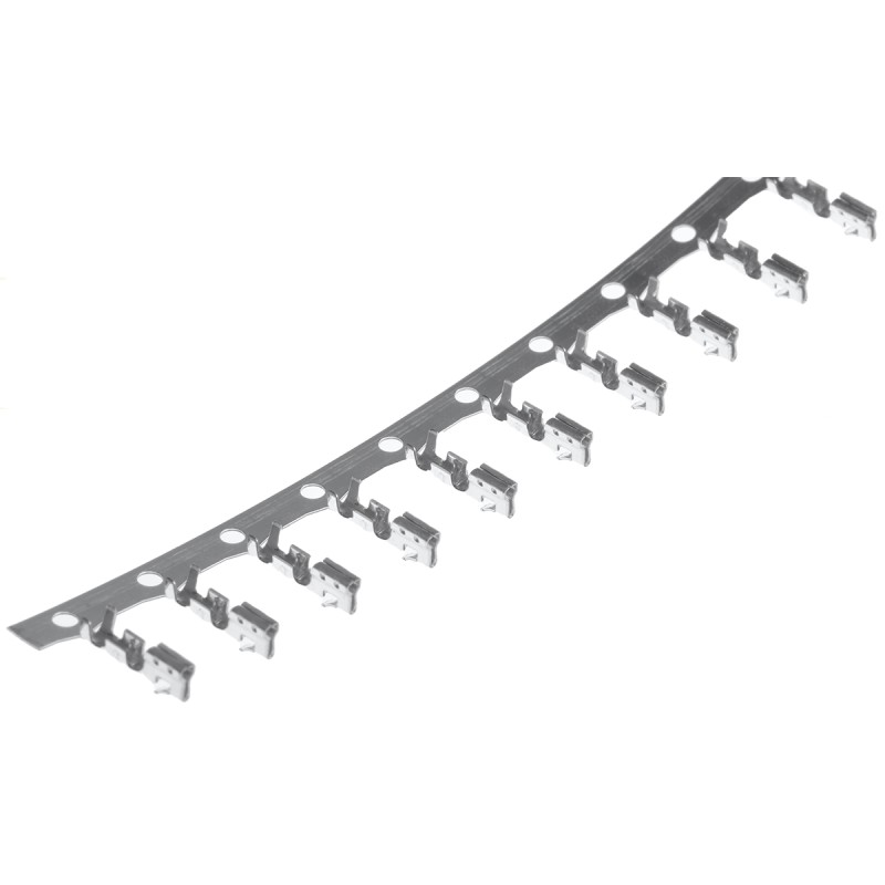 100 pcs - Molex SPOX Series Female Crimp Terminal, 28AWG Min, 22AWG Max