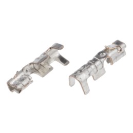 100 pcs - Molex Mini-SPOX Series Female Crimp Terminal, 28AWG Min, 22AWG Max