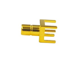 1 pcs - RS PRO, Plug PCB SMB Connector, 50Ω, Solder Termination, Straight Body