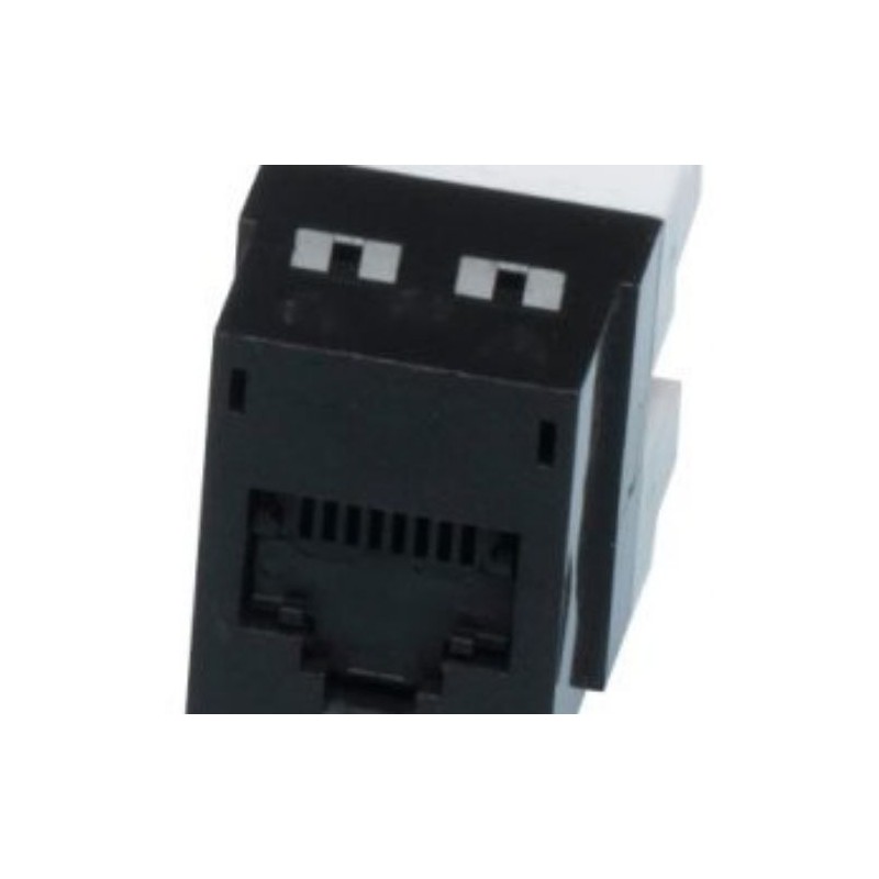 1 pcs - Molex Premise Networks Female Ethernet Connector, Snap-In, Cat6