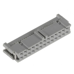 1 pcs - 3M 26-Way IDC Connector Socket for Cable Mount, 2-Row