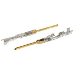 1000 pcs - Molex SL Series Male Crimp Terminal, 30AWG Min, 24AWG Max