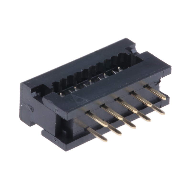 1 pcs - RS PRO 10-Way IDC Connector Plug for Cable Mount, 2-Row