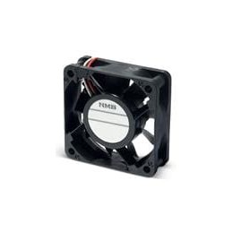 1 pcs : 06020SA-12J-AA-00 - DC Fans DC Tubeaxial Fan, 60x60x20mm, 12VDC, 12.7CFM, Rib Mount, Lead Wires