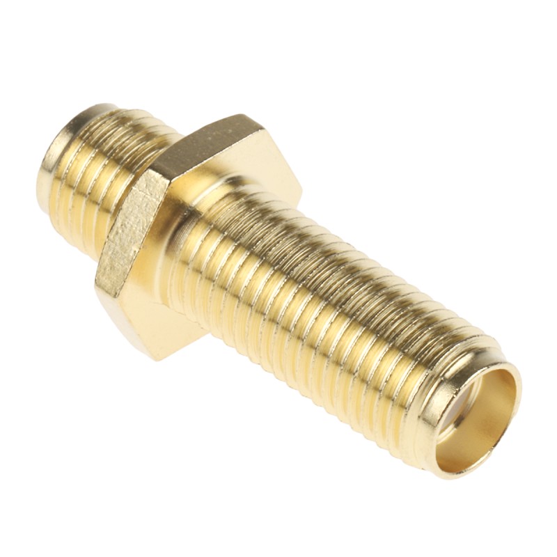 1 pcs - Amphenol Straight 50Ω RF Adapter SMA Socket to SMA Socket