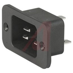 100 pcs - Schurter C20 Panel Mount IEC Connector Male, 16A, 250 V