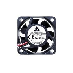 1 pcs : AFB0412VHA-DU48 - DC Fans Fan, 40x10mm, 12VDC, 8.81CFM, Ball, 4-Lead Wires, Lock Rotor Sensor, Tach/PWM