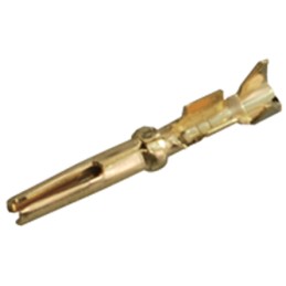 100 pcs - JAE, D/C-20 Series, Female Crimp D-sub Connector Contact, Gold over Nickel Socket, 28 - 24 AWG