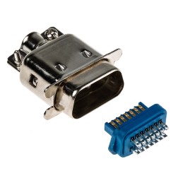 1 pcs - RS PRO 14-Way IDC Connector Plug for Cable Mount, 2-Row