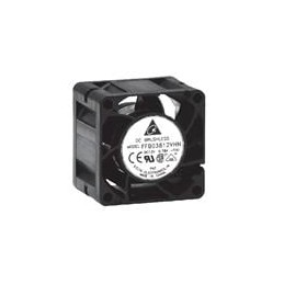 1 pcs : FFB03812HHN - DC Fans DC Tubeaxial Fan, 38x28mm, 12VDC, Ball Bearing, Lead Wires, Locked Rotor Sensor