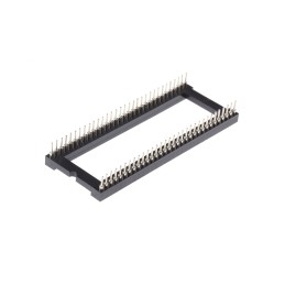 1 pcs - Winslow 1.77mm Pitch Vertical 64 Way, Through Hole Turned Pin Open Frame IC Dip Socket, 5A