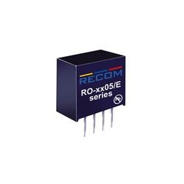 1 pcs : RO-0505S/E - Isolated DC/DC Converters - Through Hole 1W 05VIN 05VOUT CONV DC/DC