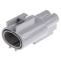 1 pcs - TE Connectivity, .187 Series Automotive Connector Socket 2 Way