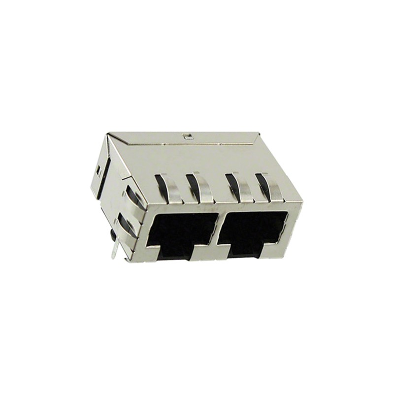 1 pcs - Molex 43223 Series Female RJ45 Connector, Through Hole, Cat3, Cat4