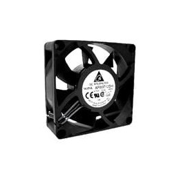 1 pcs : AFB0712VH-AF00 - DC Fans DC Tubeaxial Fan, 70x25.4mm, 12VDC, Ball Bearing, 3-Lead Wires, Tachometer