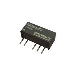 1 pcs : NKA0505SC - Isolated DC/DC Converters - Through Hole 1W 5-5V SIP DUAL DC/DC