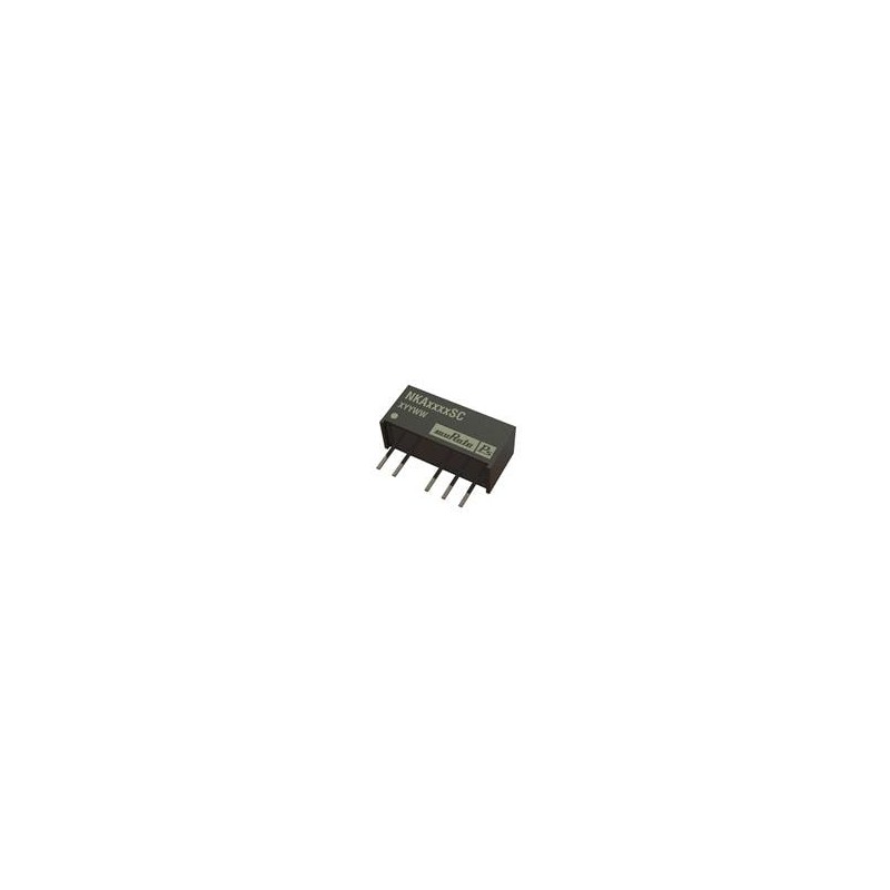 1 pcs : NKA0505SC - Isolated DC/DC Converters - Through Hole 1W 5-5V SIP DUAL DC/DC