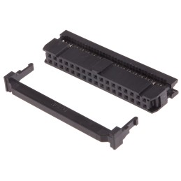 1 pcs - RS PRO 40-Way IDC Connector Socket for Cable Mount, 2-Row