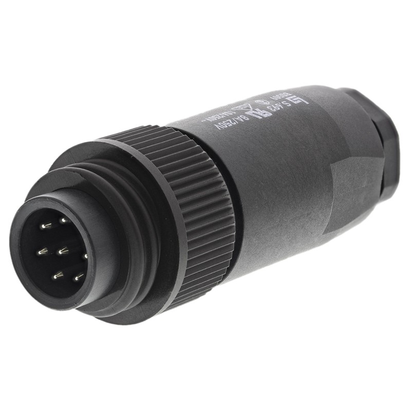 50 pcs - binder Circular Connector, 7 Contacts, Cable Mount, Plug, Male, IP67, 693 Series