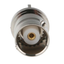 1 pcs - RS PRO, jack PCB Mount BNC Connector, 50Ω, Through Hole Termination, Straight Body