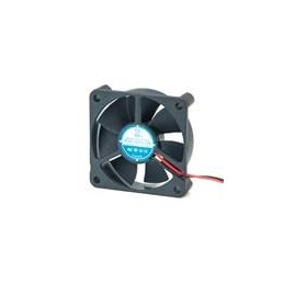 1 pcs : OD6015-12HB01A - DC Fans DC Fan, 60x60x15mm, 12VDC, 16CFM, 0.09A, 33dBA, Ball, Wire, Open Collector Tach